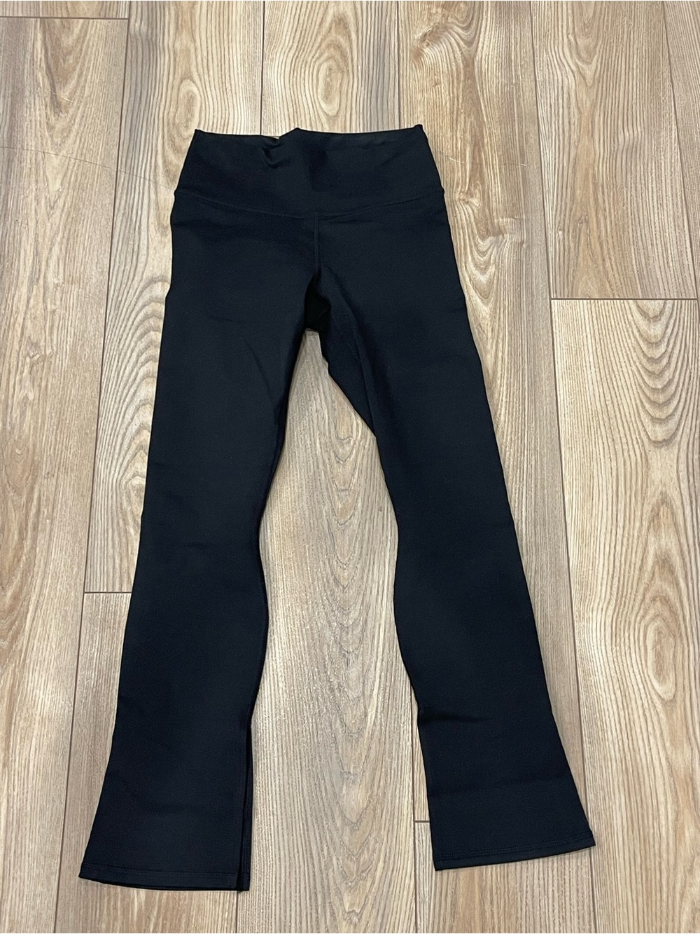 Fabletics Black Split Hem Leggings